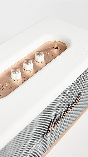 Marshall Stanmore II Wireless Bluetooth Speaker, White - NEW in