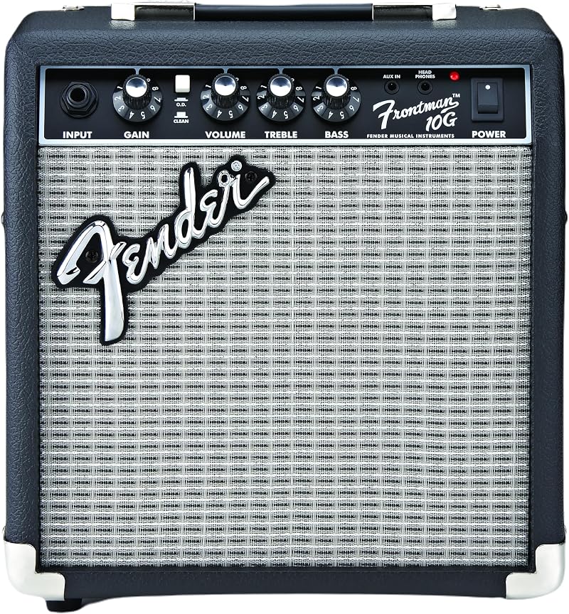 Fender Frontman 10G 10W Combo Guitar Amp Black/Silver