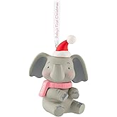 Hallmark Keepsake Christmas Ornament 2025, Baby Girl's First Christmas Elephant 2025