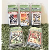 NFL Superstar- (50) Card Pack NFL Football Superstars Starter Kit all Different cards. Comes in Custom Souvenir Case…
