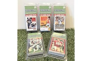 NFL Superstar- (50) Card Pack NFL Football Superstars Starter Kit all Different cards. Comes in Custom Souvenir Case! Perfect