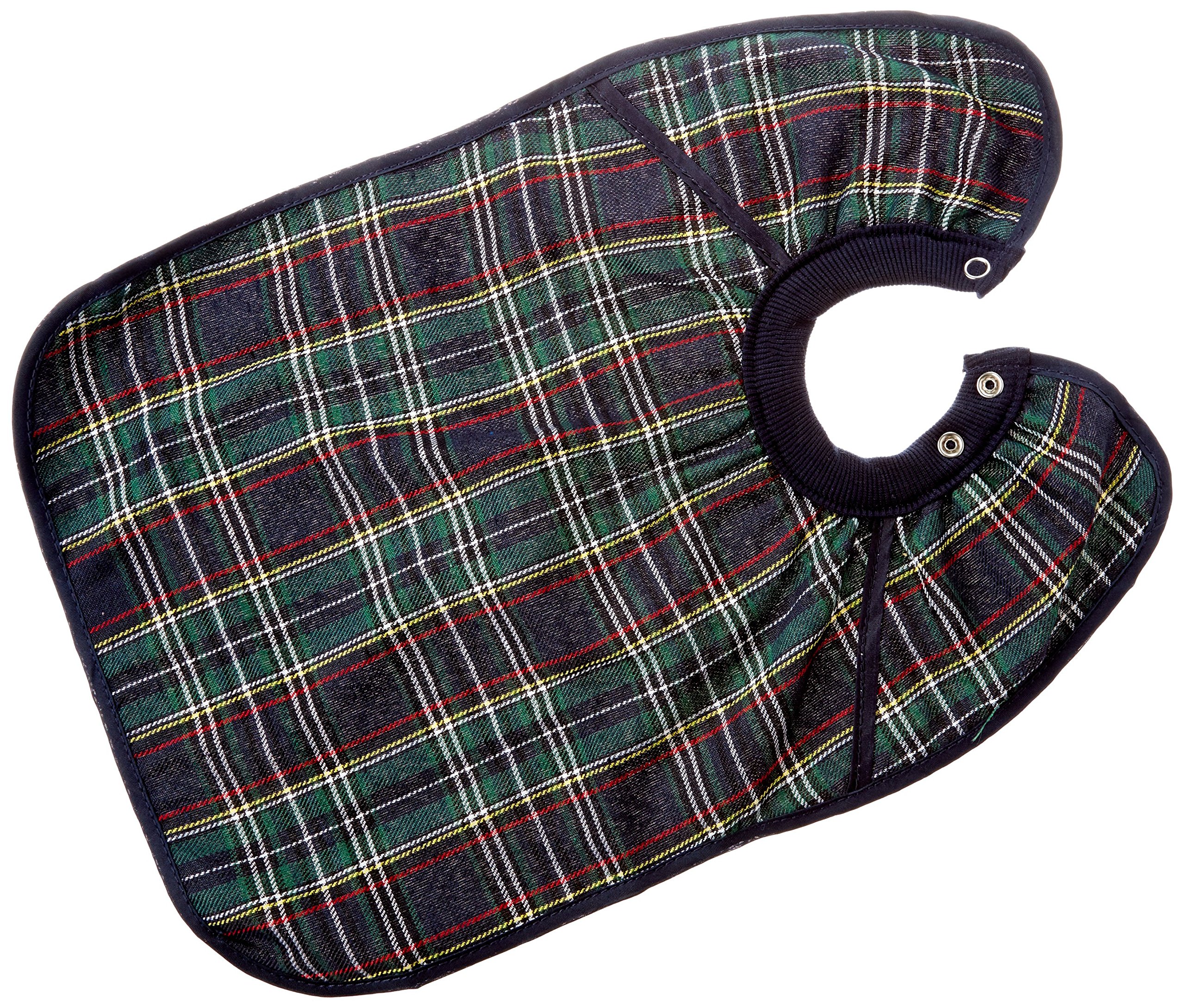 Ability Superstore - Small Adult Tucker Bib - Tartan Blue