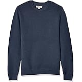 Goodthreads Men's Soft Cotton Ottoman Stitch Crewneck Sweater