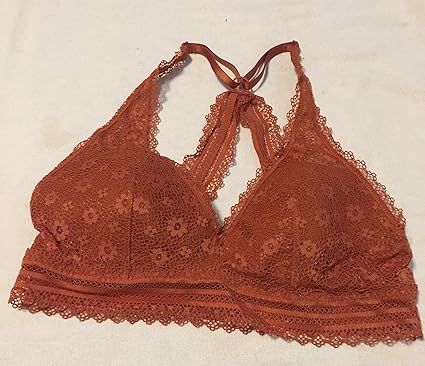 rust bralette