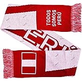 Peru Soccer Knit Scarf