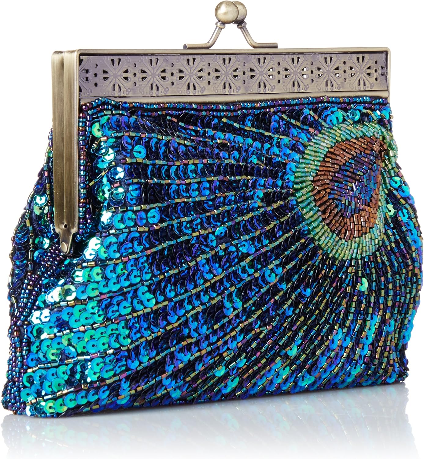 peacock clutch