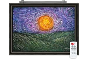 SITU ART LIGHTING Situ Lighting: Plug-in Vision Series Remote Controlled LED Art and Picture Light - USA Made - 2700K