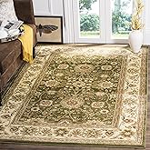 SAFAVIEH Lyndhurst Collection Accent Rug - 4' x 6', Sage & Ivory, Traditional Oriental Design, Non-Shedding & Easy Care, Idea