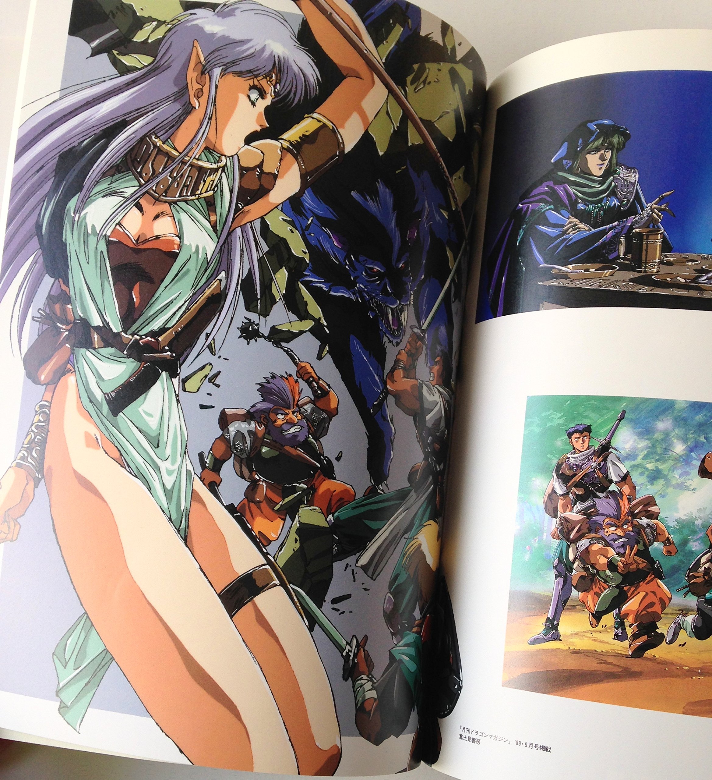 3冊菊池道隆 画集 １・２Studio Tron art book : 1993 Kia Asamiya & Michitaka Kikuchi 