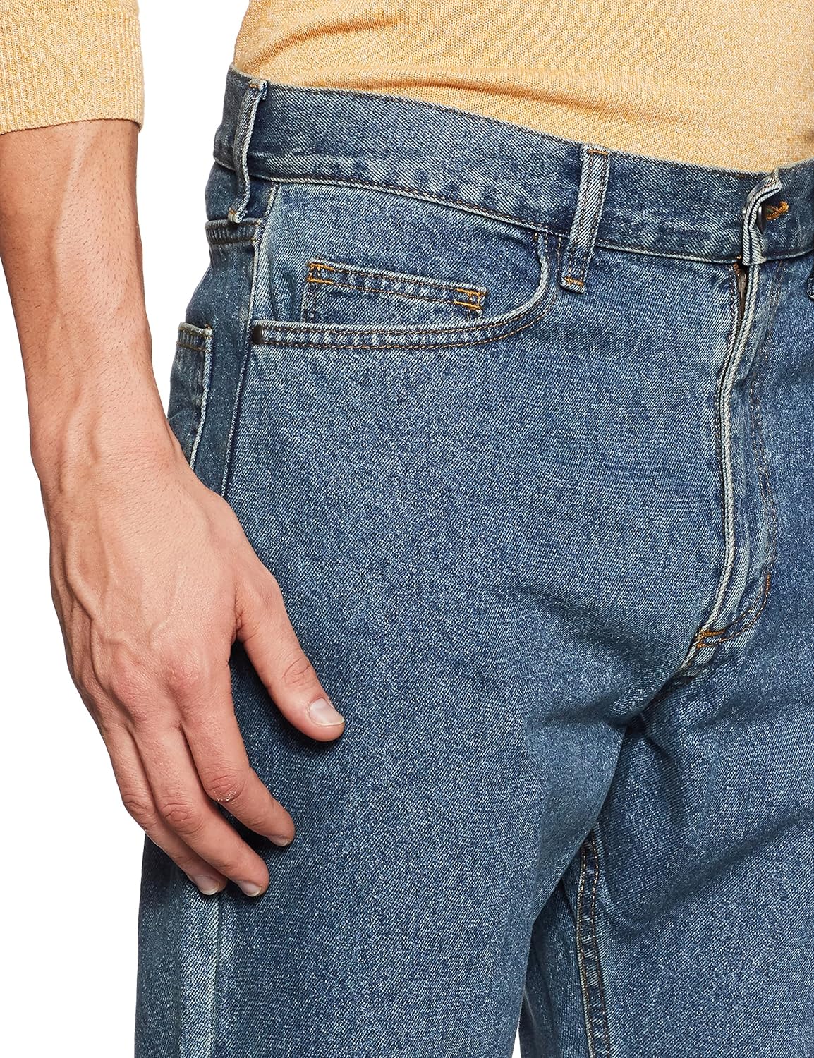 marks & spencer men's slim fit jeans