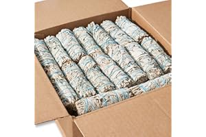 BLUE RIVER SAGE 25 White Sage 4" ~ Sage Smudge Sticks for Smudging & Cleansing Energy ~ Bulk/Wholesale ~ Sustainably Grown (25 Pack)