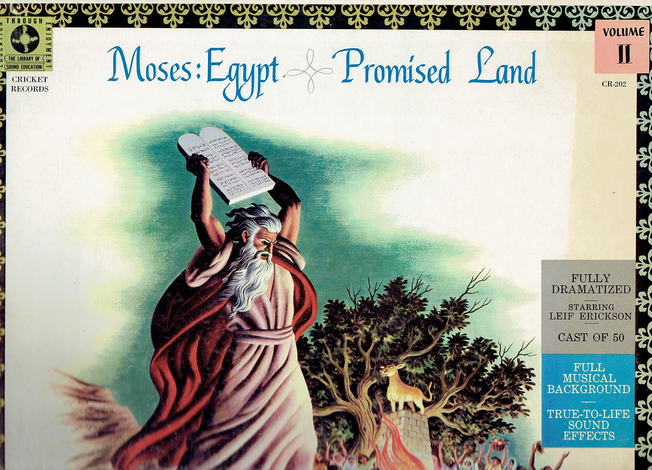 Moses: Egypt / Promised Land (Bible Stories) (Vol. II)
