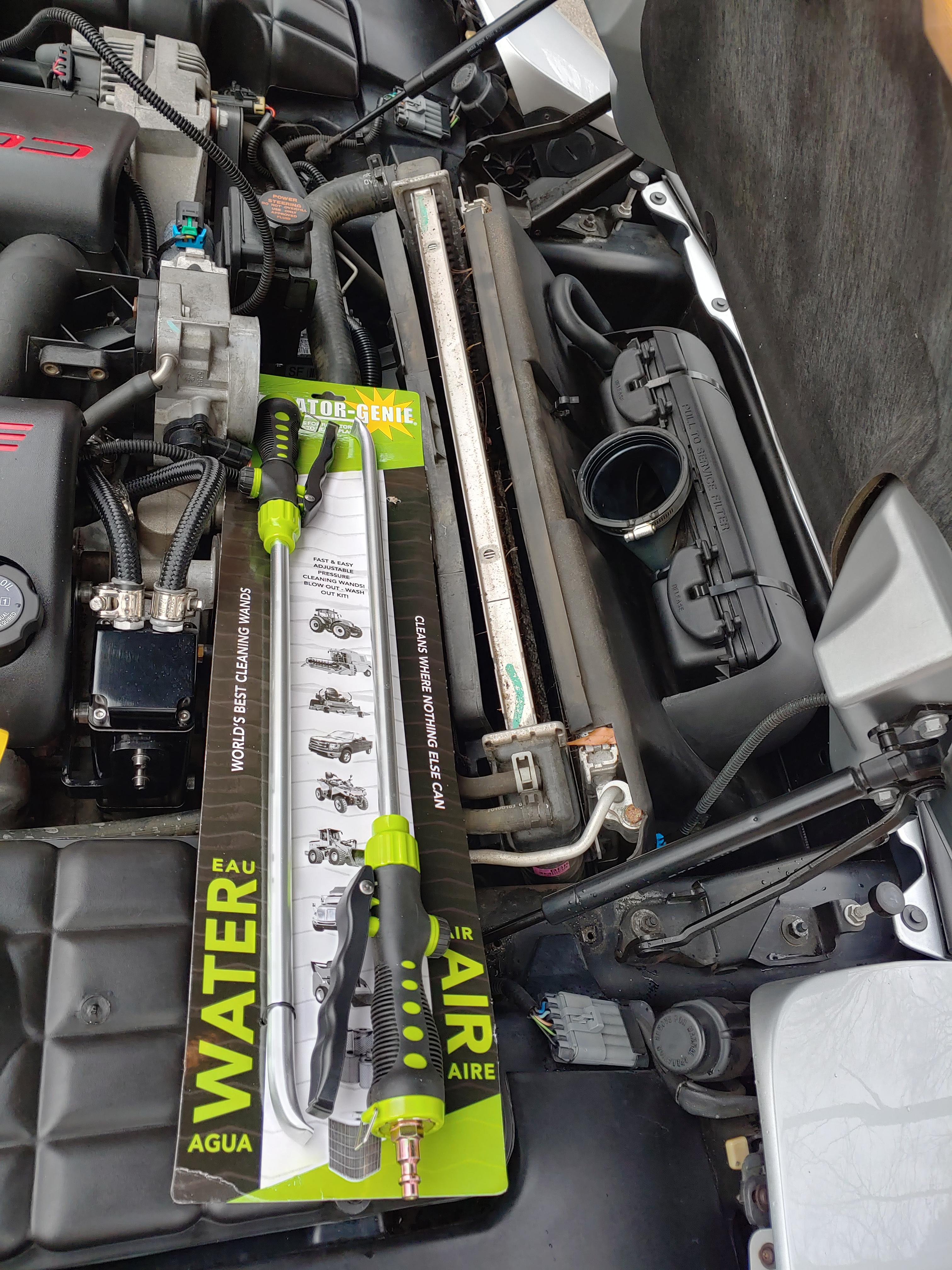 Generator Radiator Cleaning Kit $8/mo - Finance Radiator Genie - Water & Air Cleaning Wands for High ...