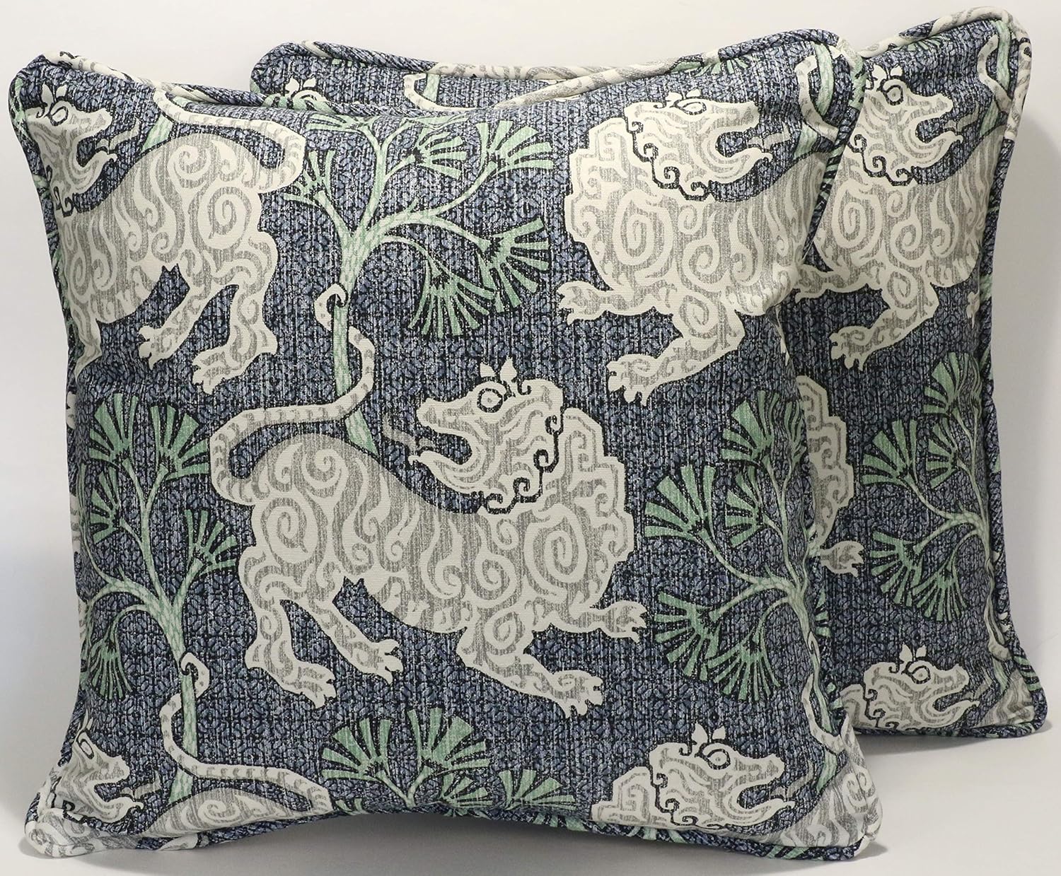 chinoiserie throw pillows