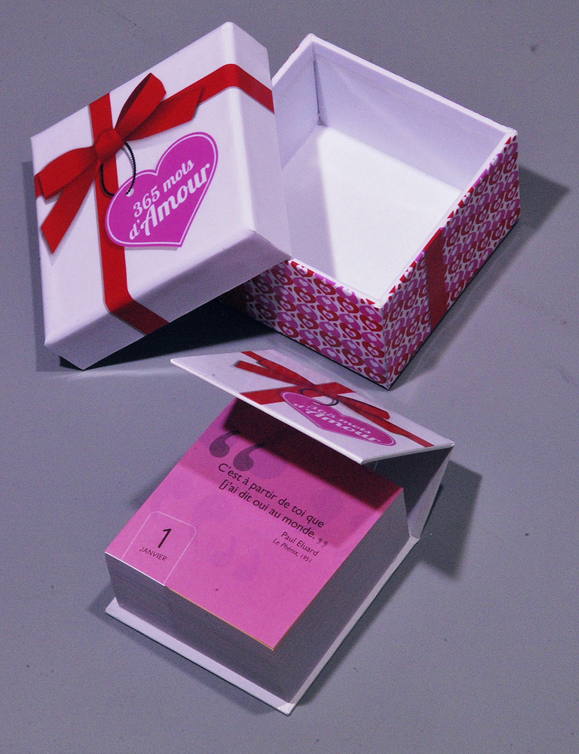 Calendrier 365 Mots D Amour P Bac Autr Cals Amazon Com Books