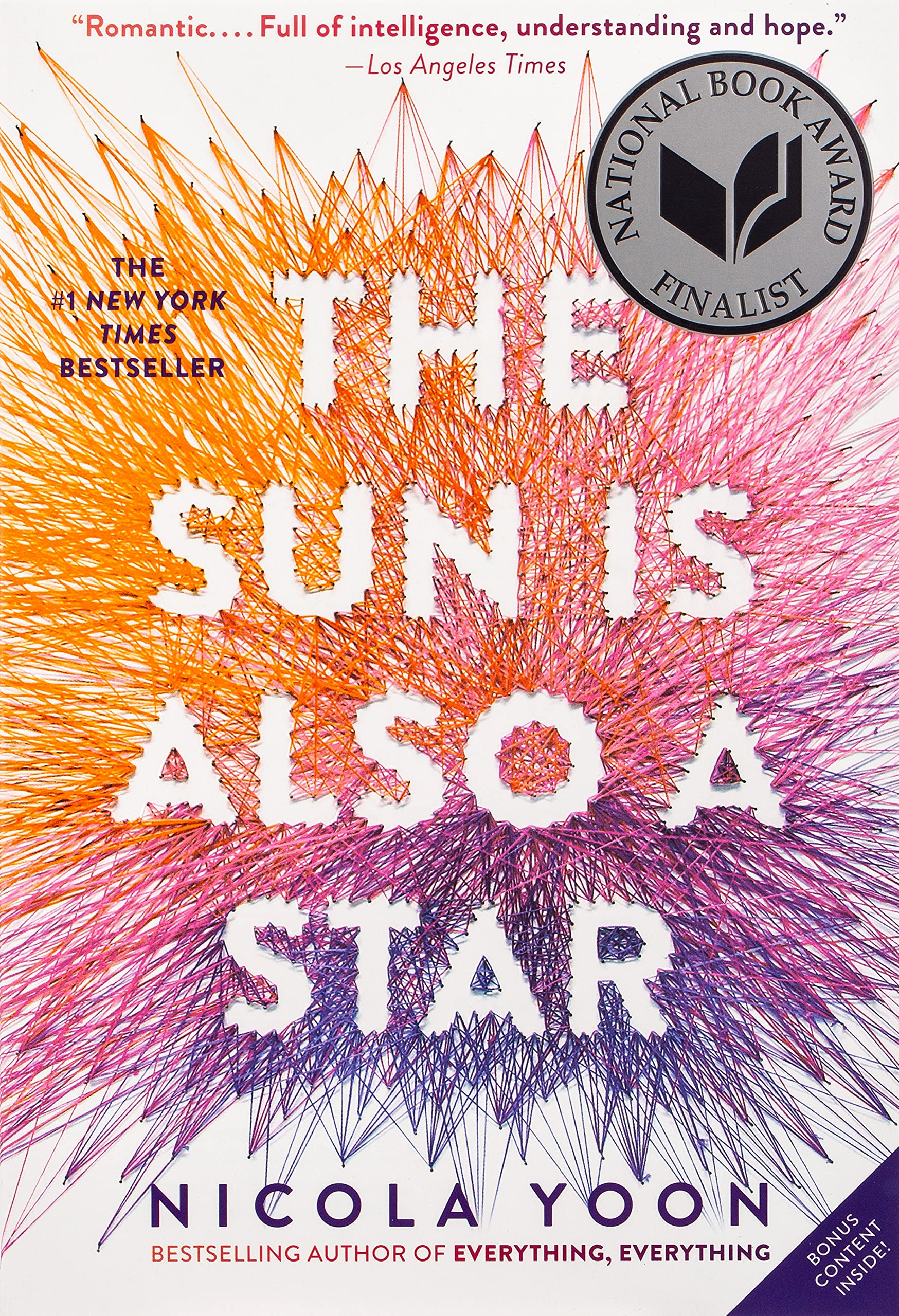 Amazon Com The Sun Is Also A Star 9780553496710 Yoon Nicola Books