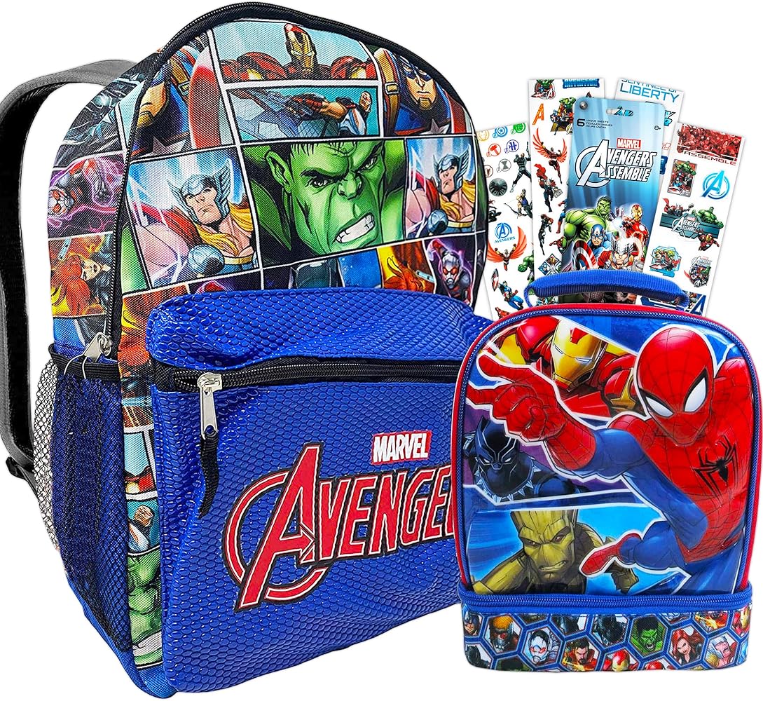 marvel mesh backpack