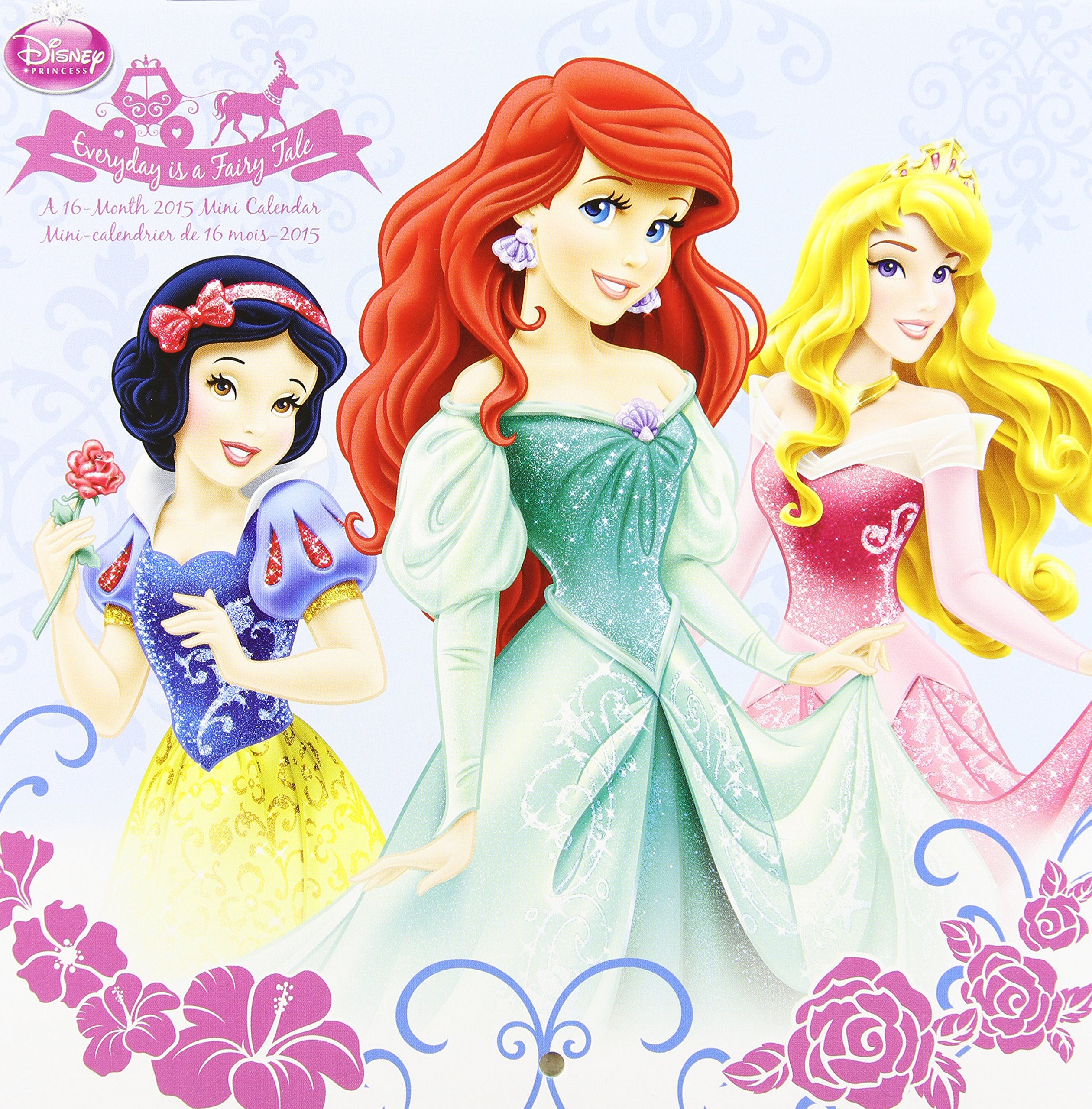 Disney Princess 15 Calendar Amazon Com Books