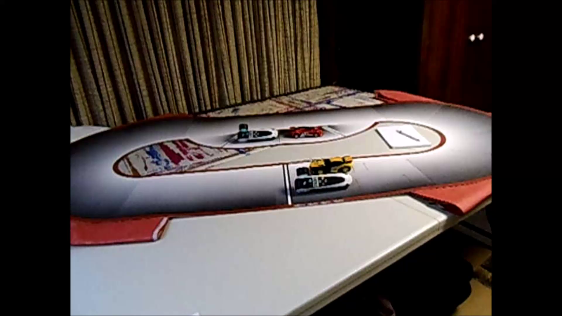 Real FX Racing Slotless Racetrack System including two RC