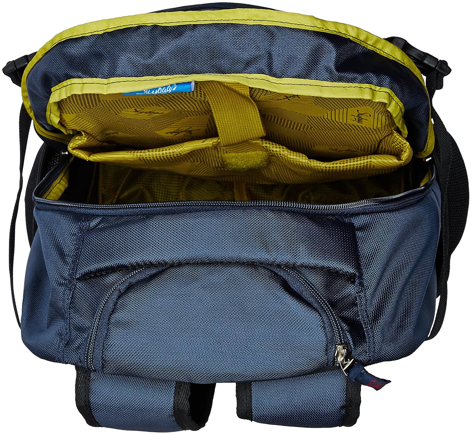 Skybags 40 ltrs blue laptop trolley backpack Clearance