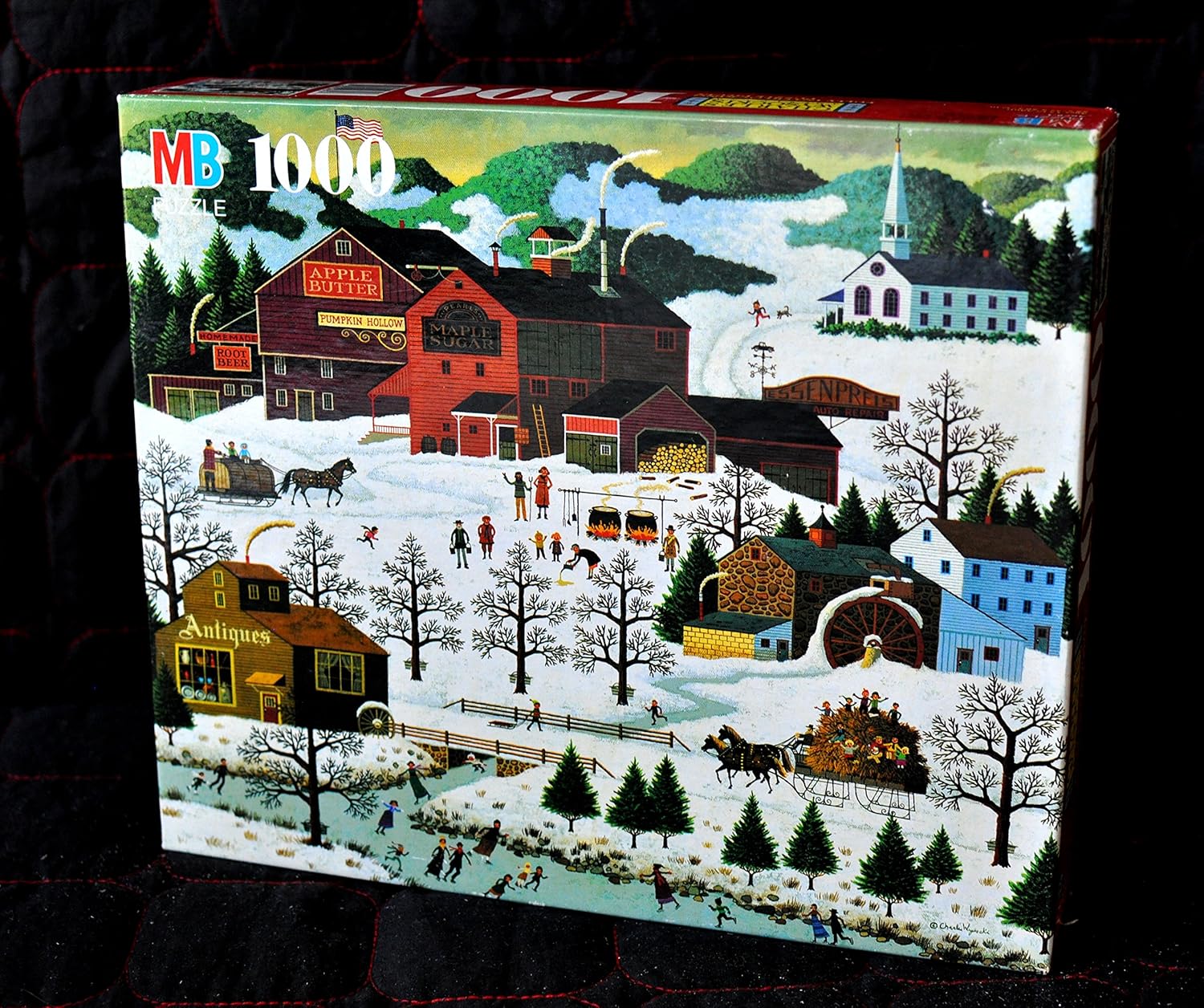 Charles Wysocki Smoke Creek Landing 1000 Piece Puzzle