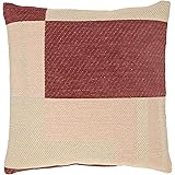 Amazon Brand – Rivet Modern Geometric Throw Pillow - 18 x 18 Inch, Pink