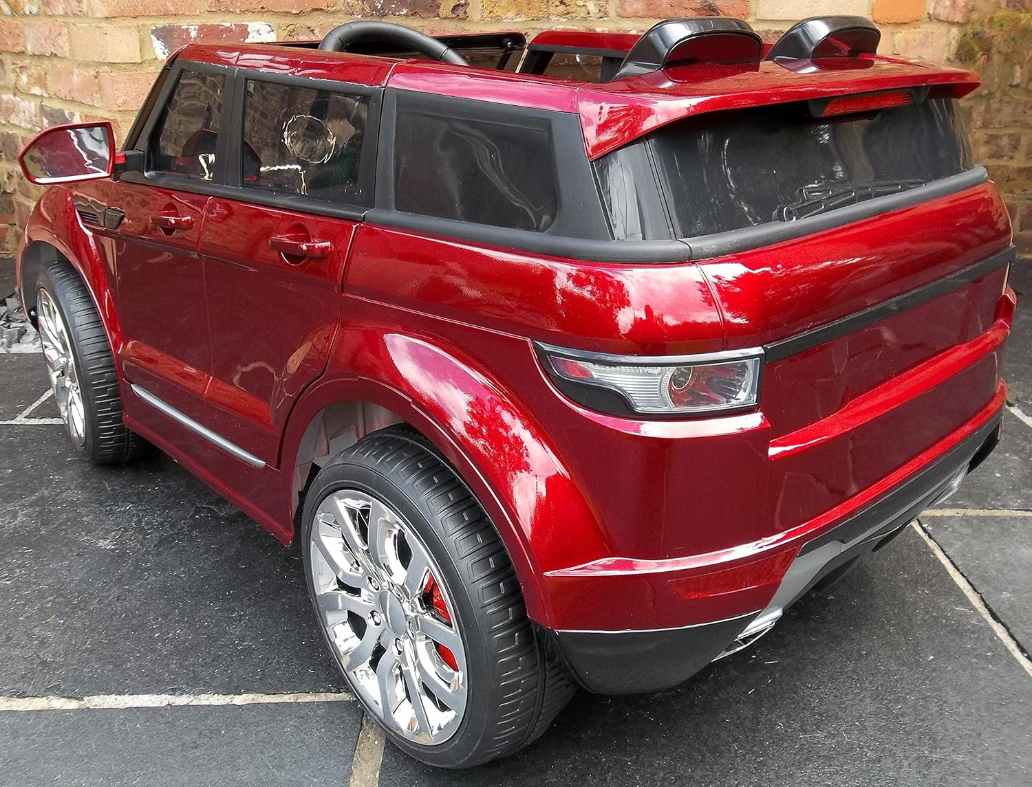 maxi range rover hse sport style 12v electric battery ride on car jeep