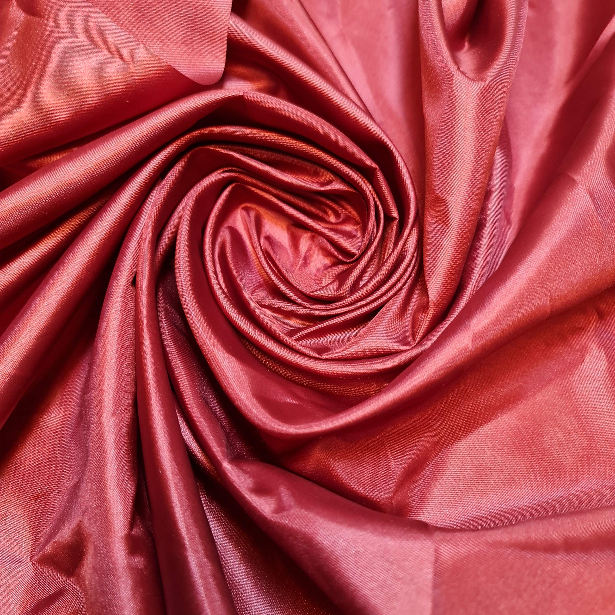 Habotai Dress Skirt Jacket Anti Static Lining Decor Fabric 150cm STH Available in 45 Colours (Maroon, 2 Meter)