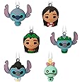 Hallmark Disney Lilo & Stitch Mini Christmas Ornaments, Shatterproof, Set of 6