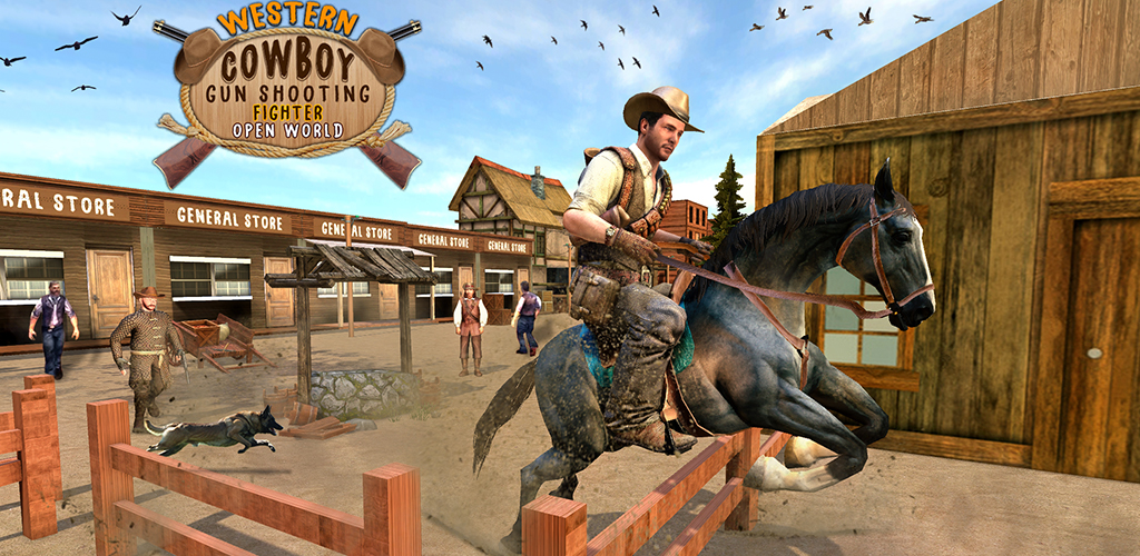 Western Cowboy Gun Shooting Fighter Open World