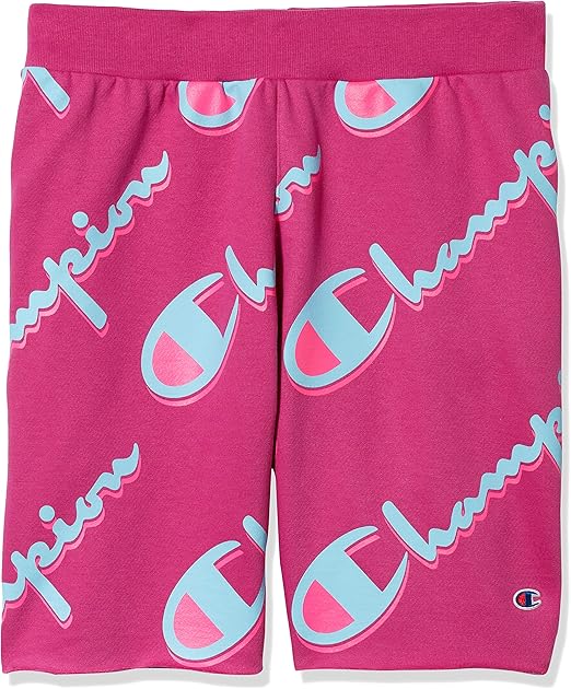 champion reverse weave cut off short aop