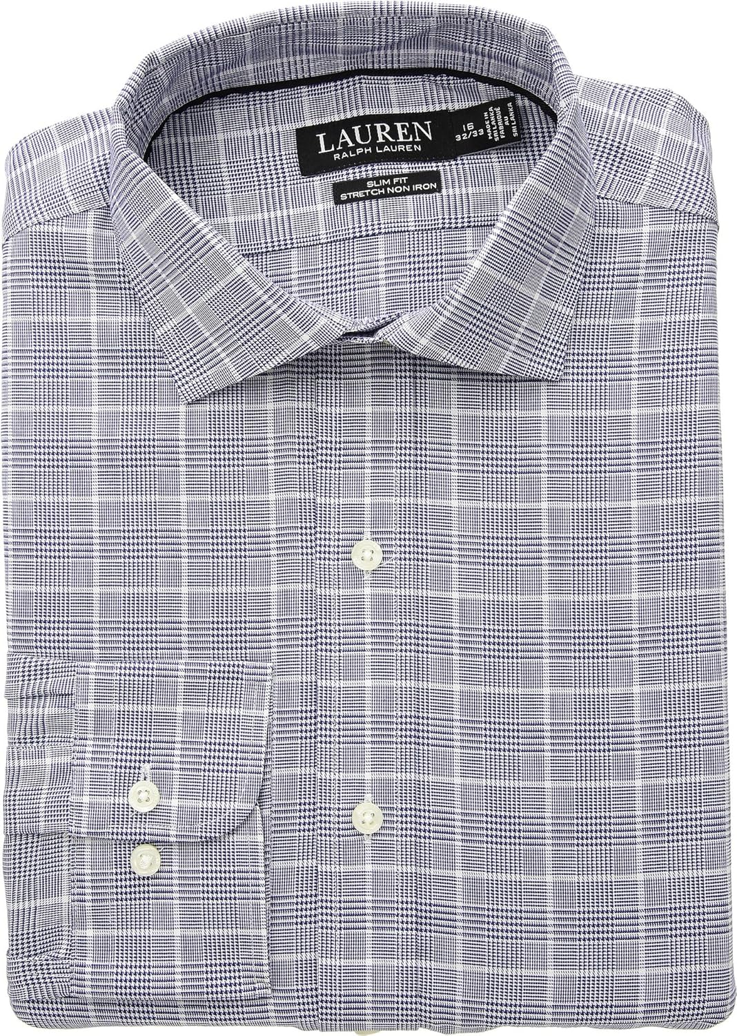 ralph lauren slim fit non iron dress shirt