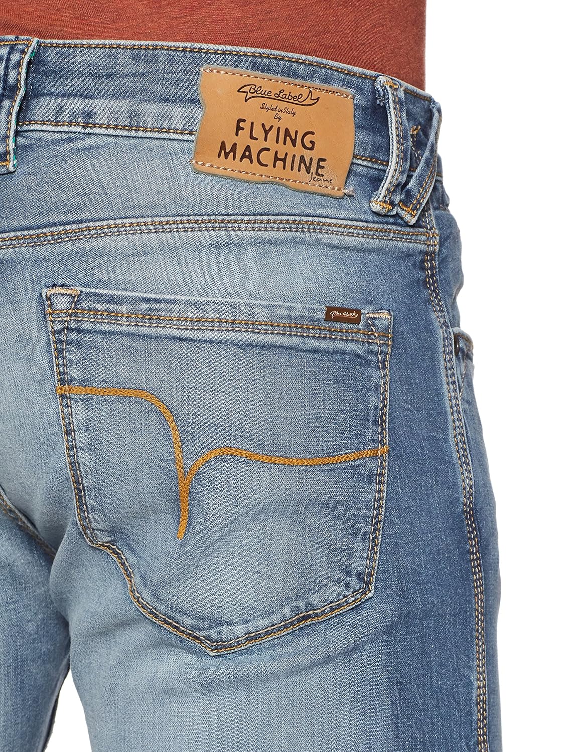 flying machine men's tapered fit jeans