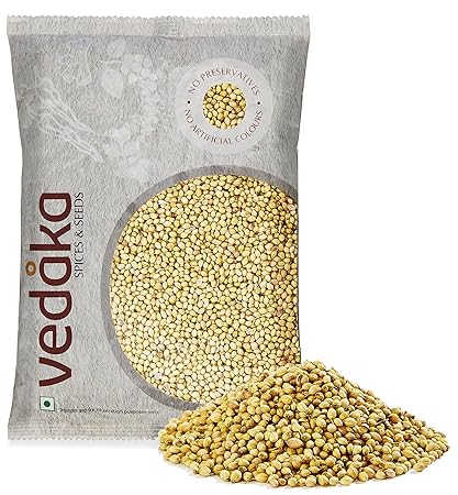 Amazon Brand-Vedaka Coriander (Dhania) Seeds, 100g