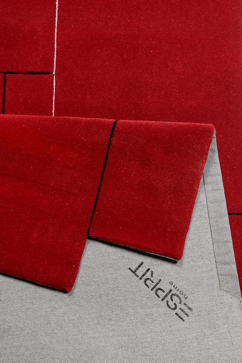 Amazon De Esprit I Kurzflor Teppich Aus Wolle I Puzzle I 70 X
