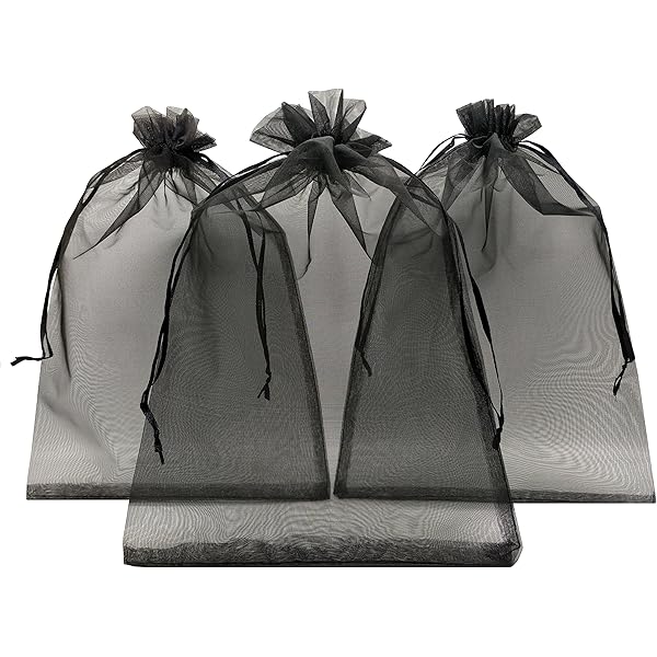 Amazon.com: Ankirol 50pcs Sheer Organza Favor Bags 12 X 16 X Large