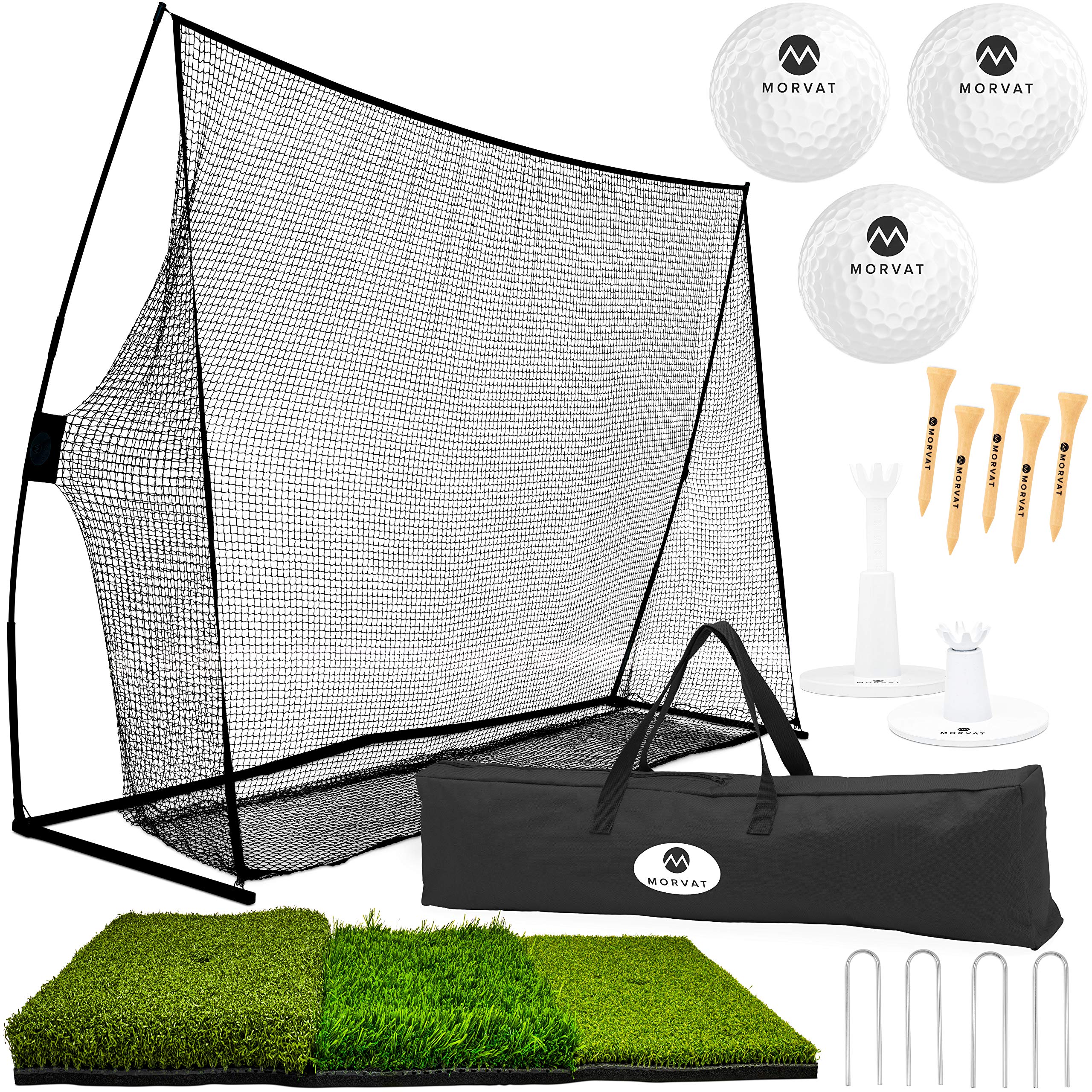 golf net and mat