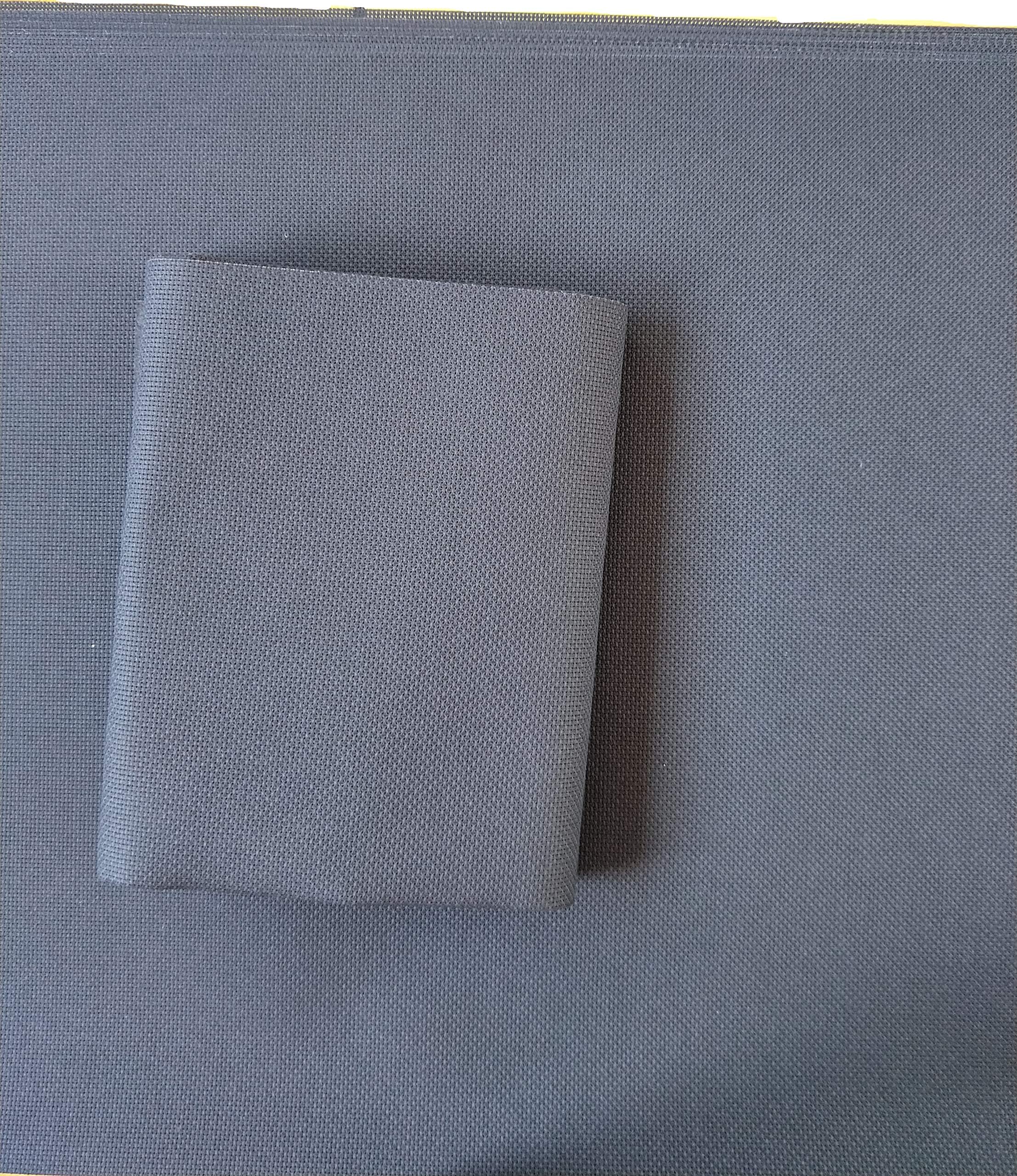 150cm x 1 Yard 14ct Navy Blue Counted Cotton Aida Cloth Cross Stitch Fabric