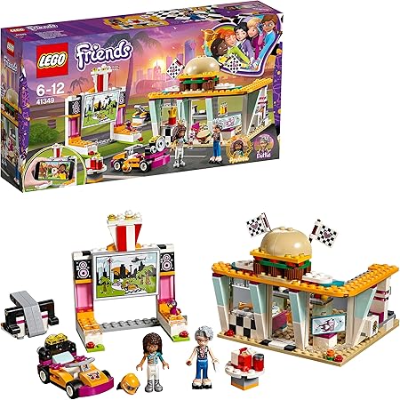 Amazon レゴ Lego フレンズ ハートレイクグランプリ ハンバーガーショップ ブロック おもちゃ