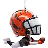 Hallmark NFL Cincinnati Bengals Bouncing Buddy Christmas Ornament