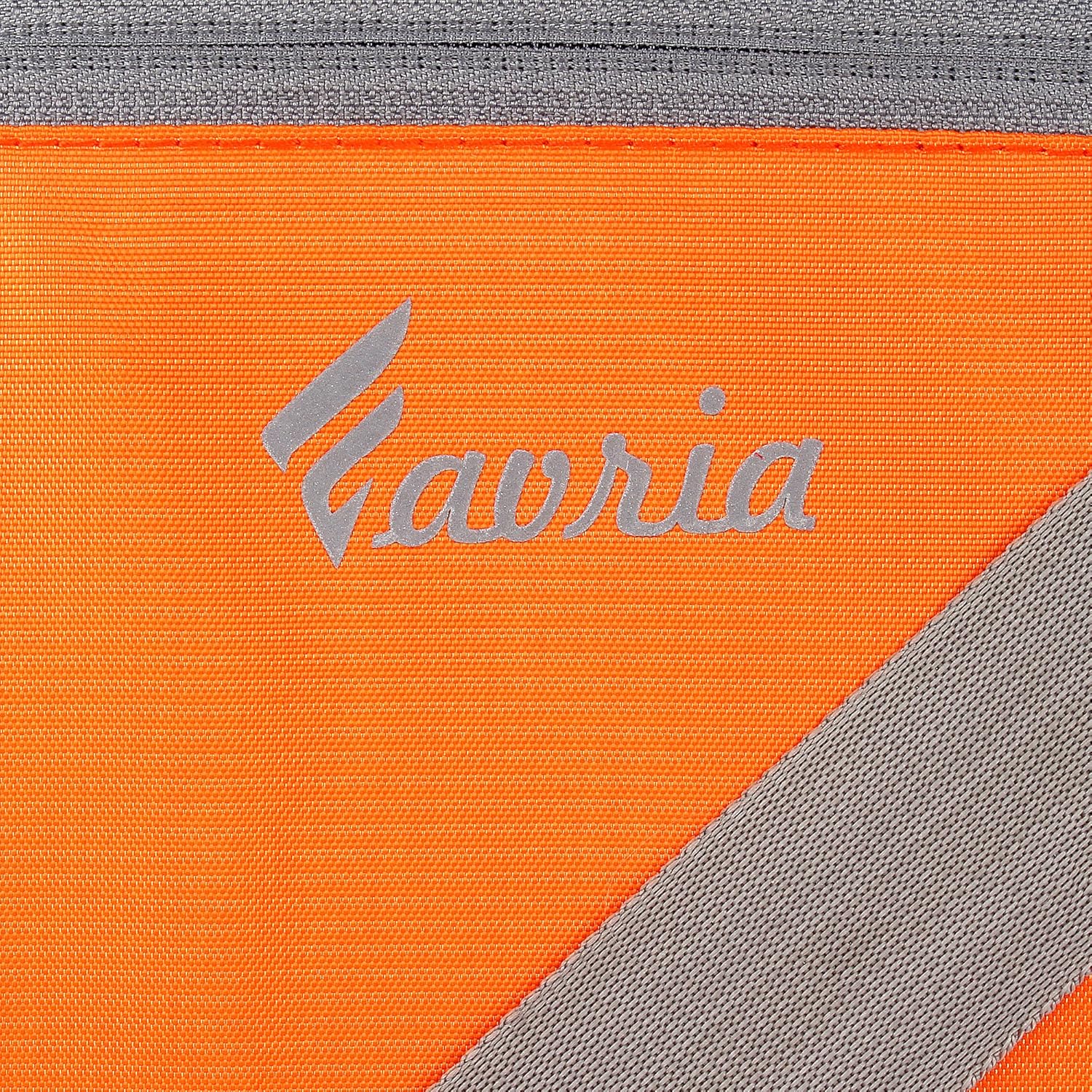 favria men & women sling bag- orange & grey