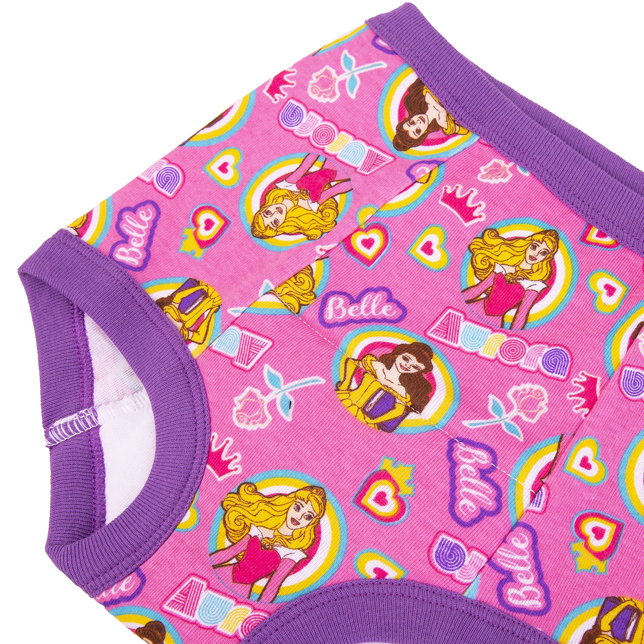Disney Girls Princess Toddler Potty Training Pant and Starter Kit Includes Stickers & Tracking Chart Sizes 2t, 3t, 4t