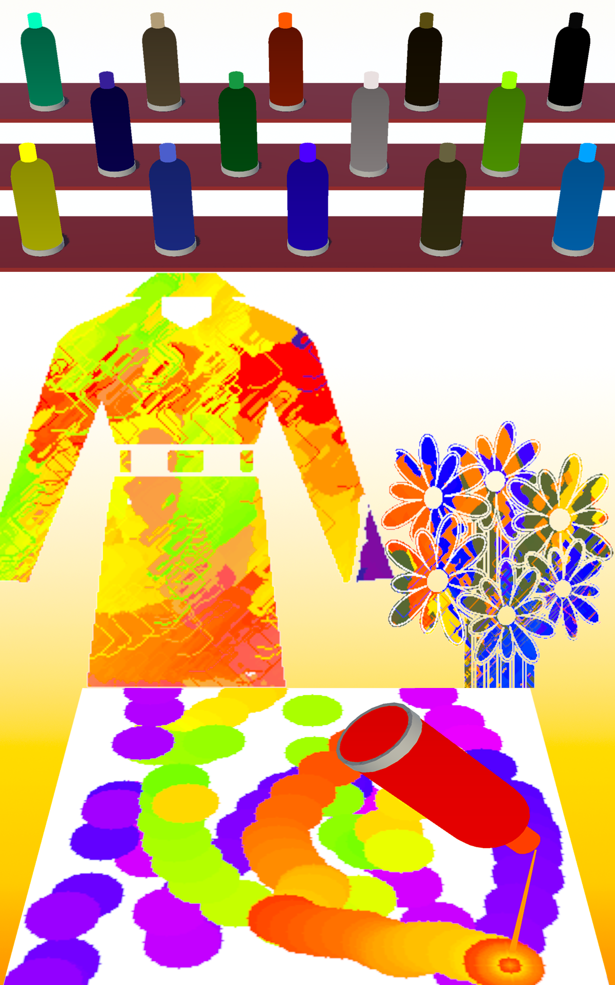 Tie Dye Simulator Appstore for Android
