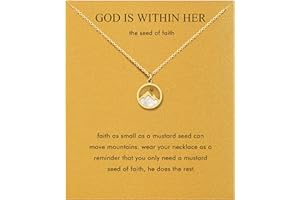 BAYDURCAN Gifts for Women, Butterfly Compass Cross Necklace Friendship Necklace Sister Gifts Daughter Gift Graduation Chritmas Birthday