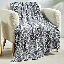 Elegant Comfort Lightweight Printed Throw