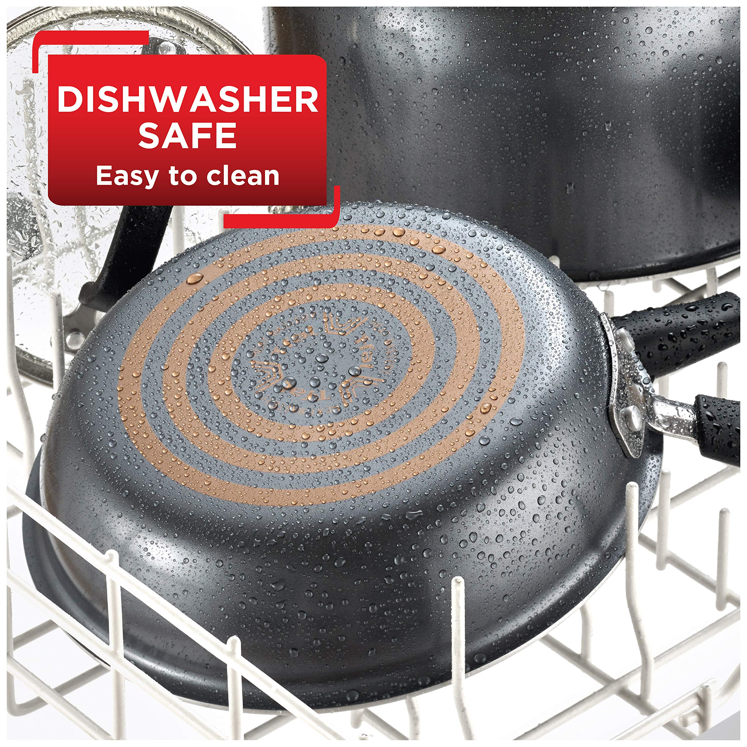 Tfal Signature Nonstick Fry Pan Set 8, 10.5 Inch Oven Safe 350F