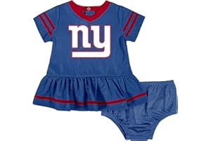 Gerber Girls' NFL Team Jersey Dress and Diaper Cover