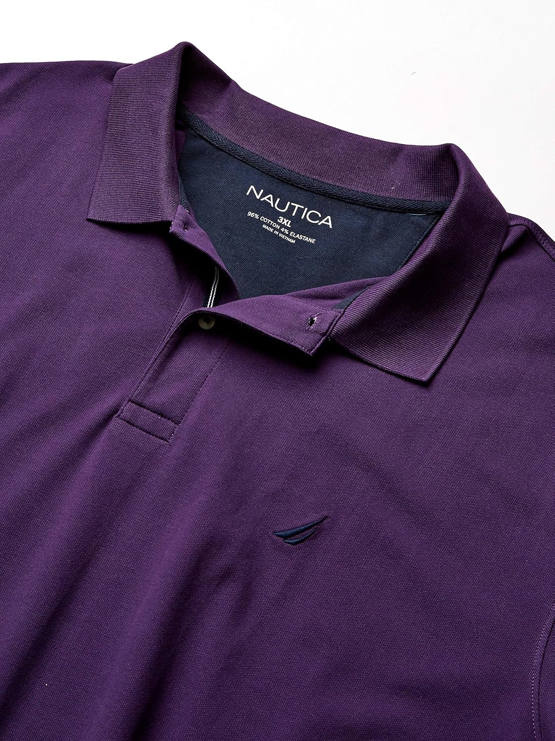 Nautica Men's Big & Tall Short Sleeve Solid Deck Polo Shirt at  Men’s Clothing store