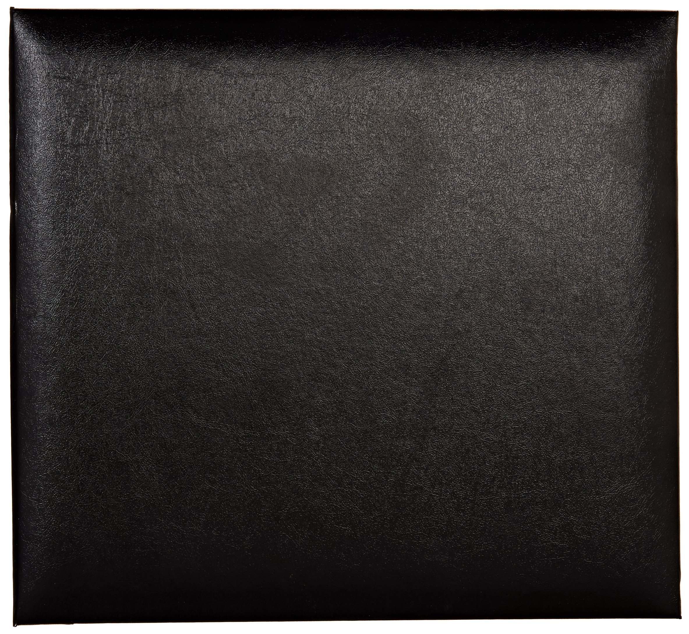 Pioneer Leatherette Post Bound Album, 8 x 8 inches, Black,