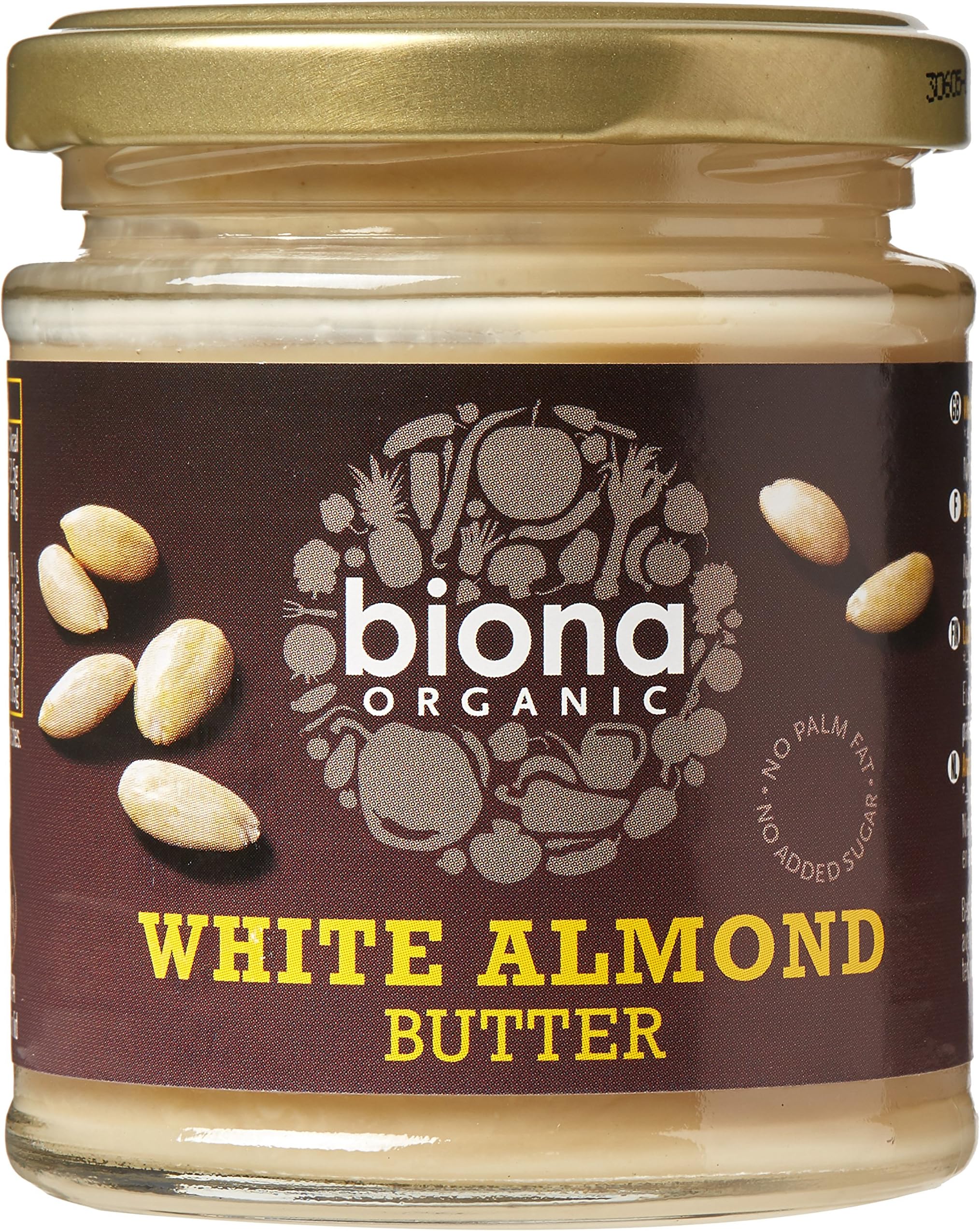 Biona Organic White Almond Butter, 170g